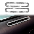 Car Door Air Outlet Diamond Decoration Sticker, Left and Right Drive, Door Air Outlet