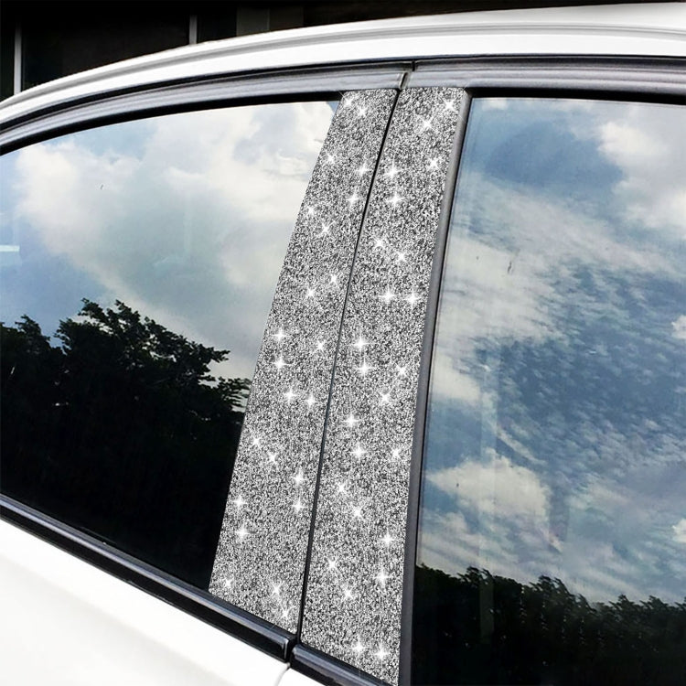 For BMW 3 Series E90 2005-2012 Car B-pillar Diamond Decorative Sticker, B-pillar