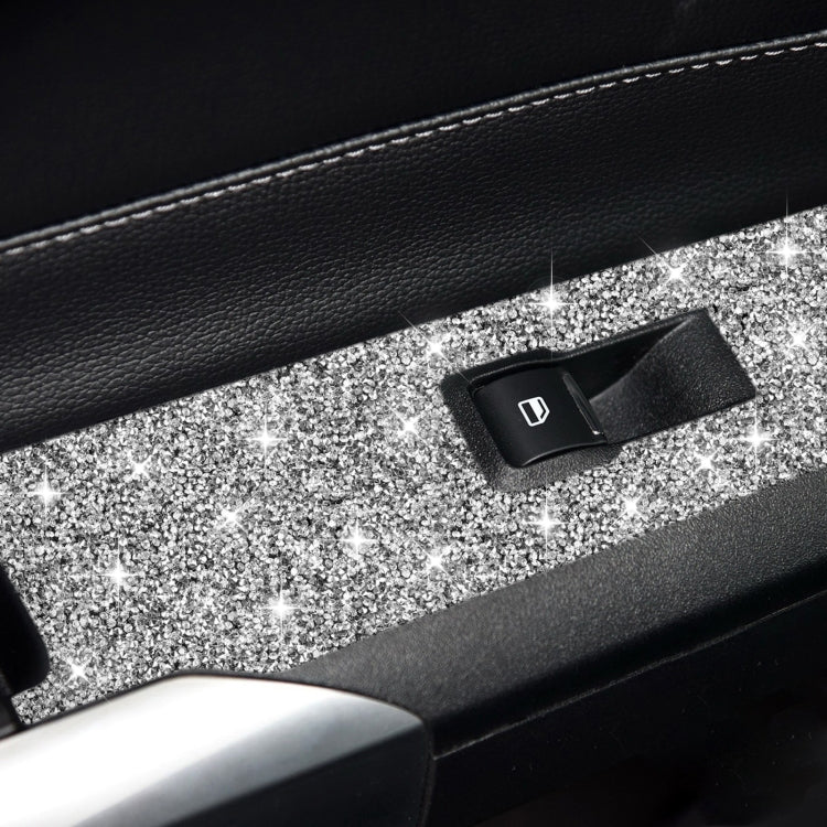 Car Door Lift Panel A Diamond Decoration Sticker, Right Drive, Door Lift Panel A, Right Drive