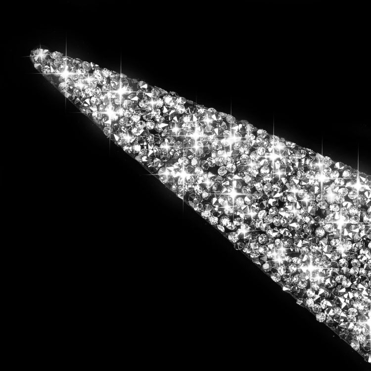 For Mercedes-Benz C-class W204 2008-2011 Car Light Eyebrow Diamond Decorative Sticker, Left and Right Drive, Light Eyebrow