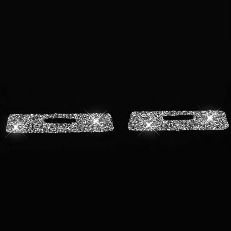 For BMW 3 Series E90 / E92 / E93 2005-2012 Car Passenger Side Center Control Hole Diamond Decorative Sticker, Passenger Side Center Control Hole