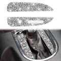 Car Gearshift Panel Diamond Decoration Sticker, Left Drive, Gearshift Panel, Left Drive