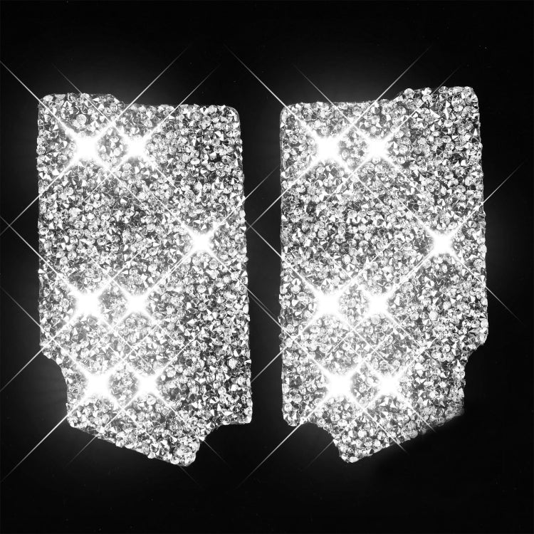 Car Inner Door Bowl Panel Diamond Decoration Sticker, Left and Right Drive, Inner Door Bowl Panel