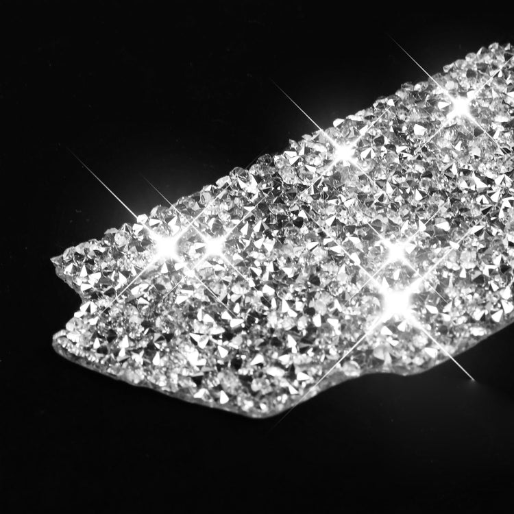 Car Inner Door Bowl Panel Diamond Decoration Sticker, Left and Right Drive, Inner Door Bowl Panel