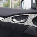 For Honda Civic 2016-2019 Car Inside Door Bowl Diamond Decorative Sticker, Left and Right Drive, Inside Door Bowl