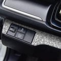 For Honda Civic 2016-2019 Car Headlight Switch Panel Diamond Decorative Sticker, Left-hand Drive, Headlight Switch Panel, Left-hand Drive