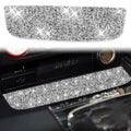 Car Water Cup Holder Upper Diamond Decoration Sticker, Left and Right Drive, Water Cup Holder Upper
