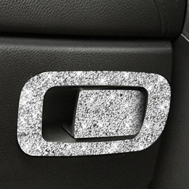 For Honda Civic 2016-2019 Car Storage Switch Diamond Decorative Sticker, Right-hand Drive, Storage Switch, Right-hand Drive