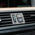 For BMW F10 5 Series 2011-2017 Car Air Outlets Diamond Decorative Sticker, Left and Right Drive, Air Outlets