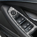 For BMW F10 5 Series 2011-2018 Car Window Lift Switch Diamond Decorative Sticker, Right-hand Drive, Window Lift Switch, Right-hand Drive