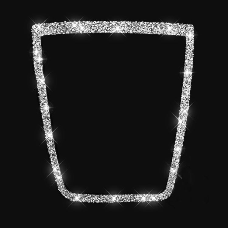 For BMW F07 2010-2016 Car Big Speaker Frame Diamond Decorative Sticker, Left and Right Drive, For BMW F07 2010-2016 Big Speaker Frame