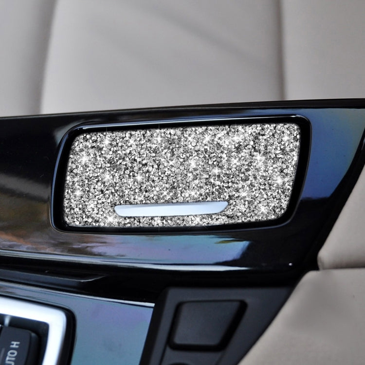 For BMW F10 5 Series 2011-2017 Car Ashtray Diamond Decorative Sticker, Left and Right Drive, Ashtray
