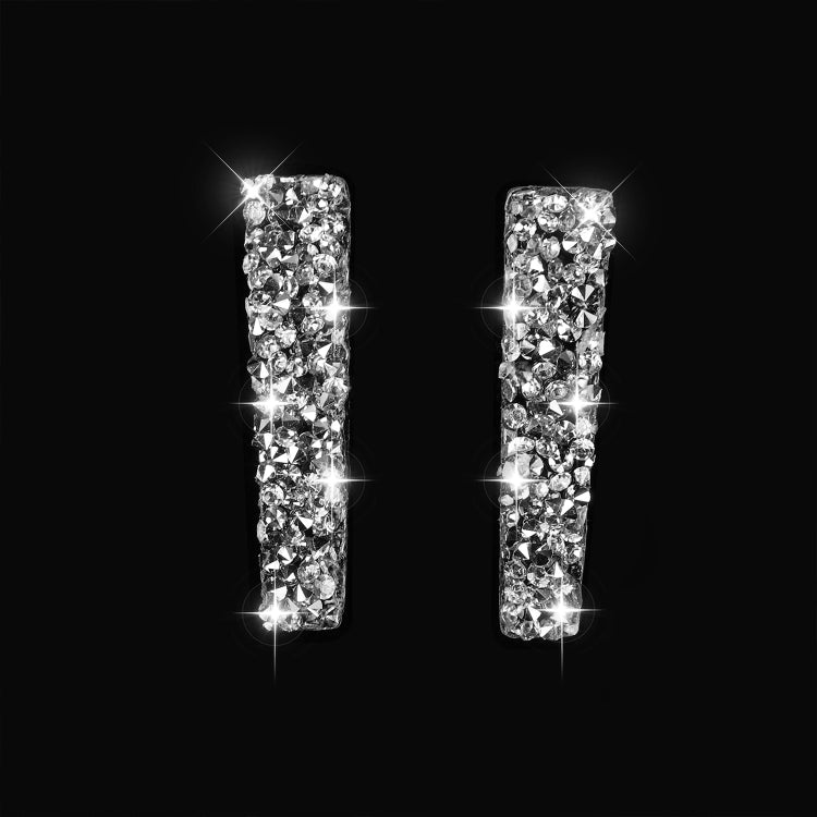 Car Gear Handle Side Diamond Decoration Sticker, Left and Right Drive, Gear Handle Side