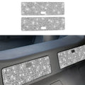 For Nissan 350Z 2003-2009 2pcs Car Storage Box Diamond Decorative Sticker,Left and Right Drive Universal, Car Storage Box