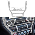Car Central Control CD Frame Diamond Decoration Sticker, Left and Right Drive, Central Control CD Frame