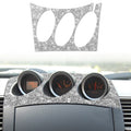 For Nissan 350Z 2003-2009 Car Radio Air Conditioner Console Diamond Decorative Sticker, Left Drive, Car Radio Air Conditioner Console, Left Drive