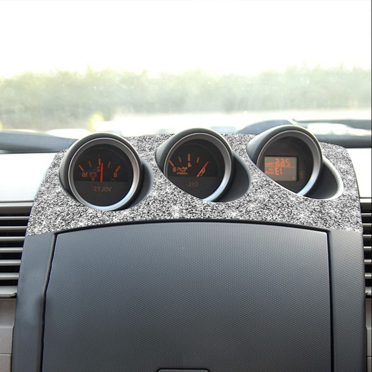 For Nissan 350Z 2003-2009 Car Radio Air Conditioner Console Diamond Decorative Sticker, Right Drive, Car Radio Air Conditioner Console, Right Drive