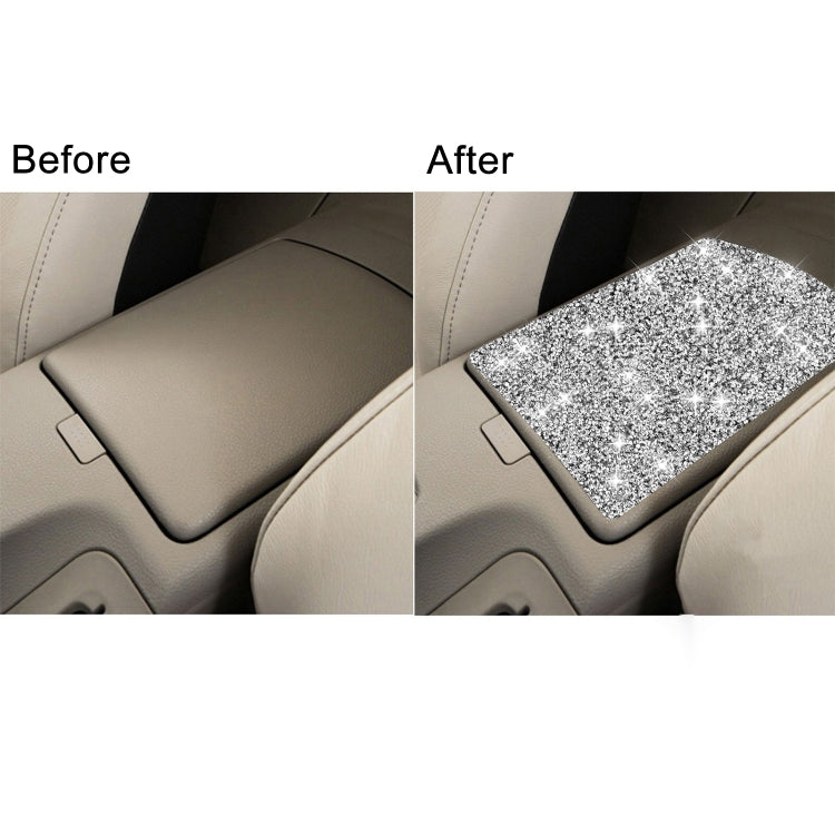 For Nissan 350Z 2003-2009 Car Central System Controlled Storage Box Diamond Sticker,Left and Right Drive Universal, Car Central System Controlled Storage Box