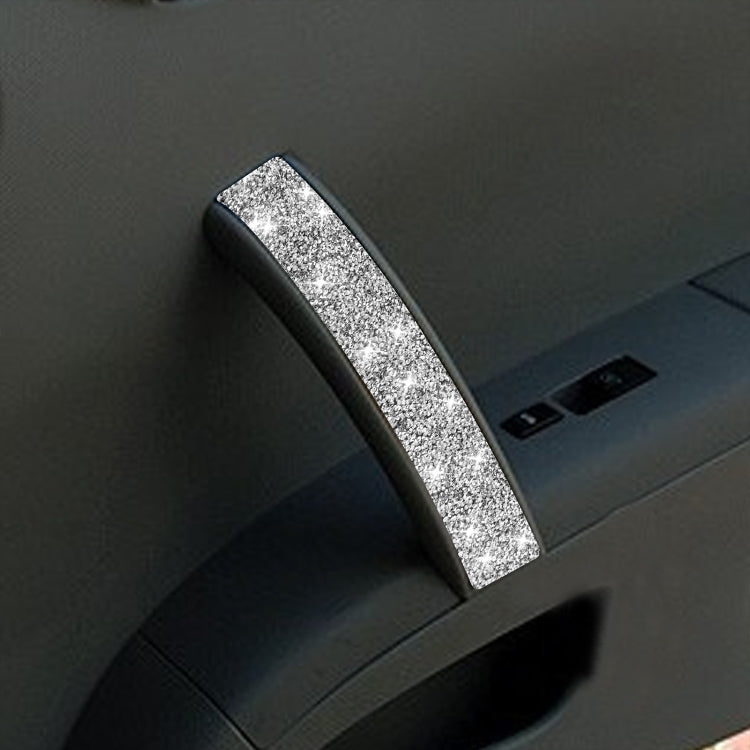 For Nissan 350Z 2003-2009 Car Passenger Side Door Handle Diamond Decorative Sticker, Left Drive, Car Passenger Side Door Handle, Left Drive