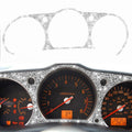 For Nissan 350Z 2003-2009 Car Speedometer Diamond Sticker,Left and Right Drive Universal, Car Speedometer