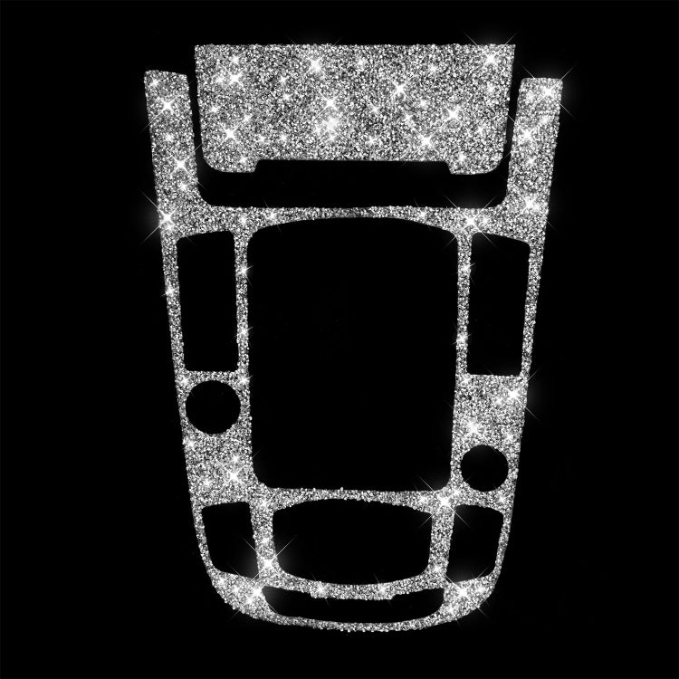 Car Gear Panel C Diamond Decoration Sticker, Left and Right Drive, Gear Panel C
