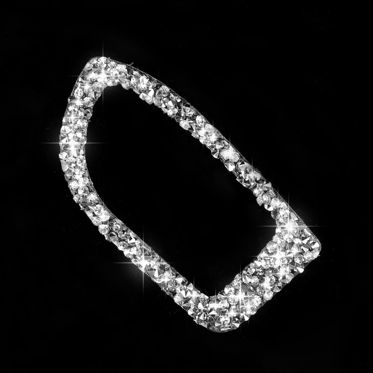 Car Trunk Switch Diamond Decoration Sticker, Left Drive, Trunk Switch