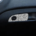 For Dodge Charger 2011-2014 2pcs/Set Car Front Passenger Seat Storage Box Handle Diamond Decorative Sticker, Left-hand Drive, 2pcs/Set Front Passenger Seat Storage Box Handle