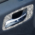 For Dodge Charger 2011-2014 Car Door Handle A Diamond Decorative Sticker, Left-hand Drive, Door Handle A