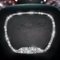For Dodge Challenger 2015-2021 Car Steering Wheel Diamond Decorative Sticker, Left and Right Drive, Steering Wheel