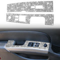 For Nissan 350Z 2006-2009 Car Glass Lifting Diamond Sticker, Left Drive, Car Glass Lifting, Left Drive