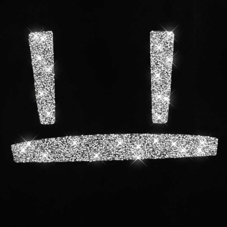 For Nissan 350Z 2006-2009 Car Navigation Frame Diamond Sticker,Left and Right Drive Universal, Car Navigation Frame