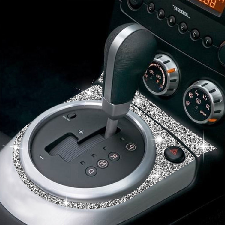 For Nissan 350Z 2006-2009 Car Gear Panel Diamond Sticker, Right Drive, Car Gear Panel, Right Drive