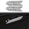 For Tesla Model S Car Outside Handle Diamond Sticker,Left and Right Drive Universal, Car Outside Handle