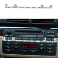 Car Center Control Panel Middle Diamond Decoration Sticker, Left and Right Drive, Center Control Panel Middle