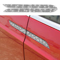 For Tesla Model X Car Exterior Door Handle Panel Diamond Sticker,Left and Right Drive Universal, Car Exterior Door Handle Panel