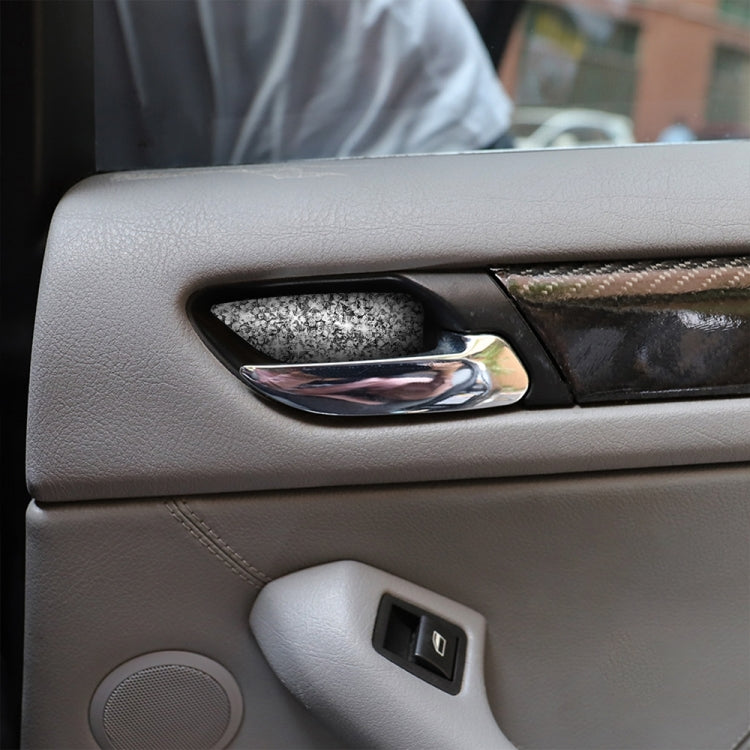 Car Door Bowl Diamond Decoration Sticker, Left and Right Drive, Door Bowl