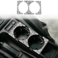 Car Water Cup Holder Panel Diamond Decoration Sticker, Left and Right Drive, Water Cup Holder Panel