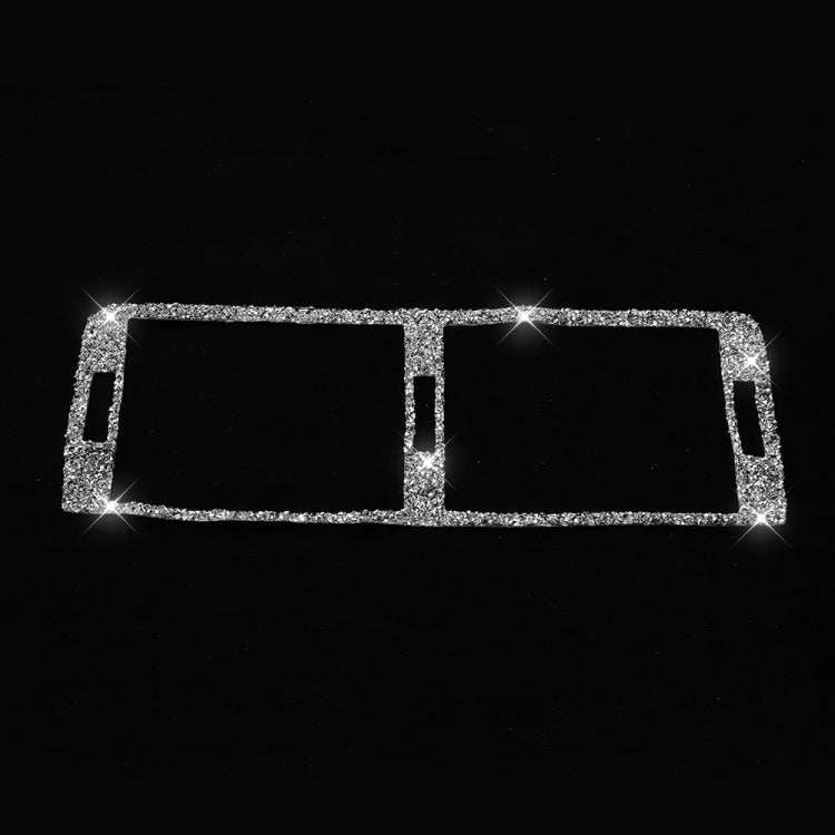 Car Middle Air Outlet Diamond Decoration Sticker, Left and Right Drive, Middle Air Outlet