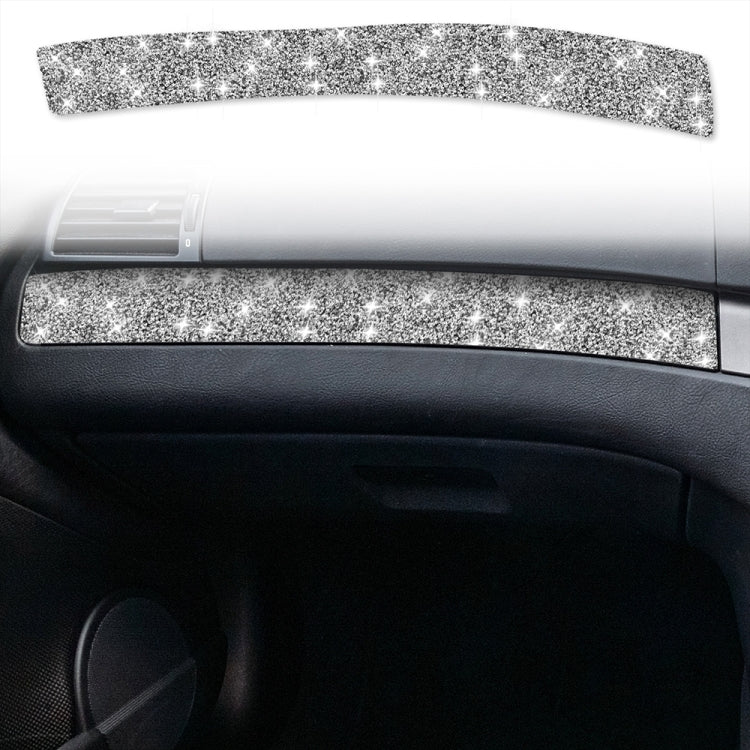 For BMW Series 3 E46 1998-2005 Car Copilot Central Control Diamond Decoration Sticker, Copilot Central Control Right Drive, Copilot Central Control Left Drive