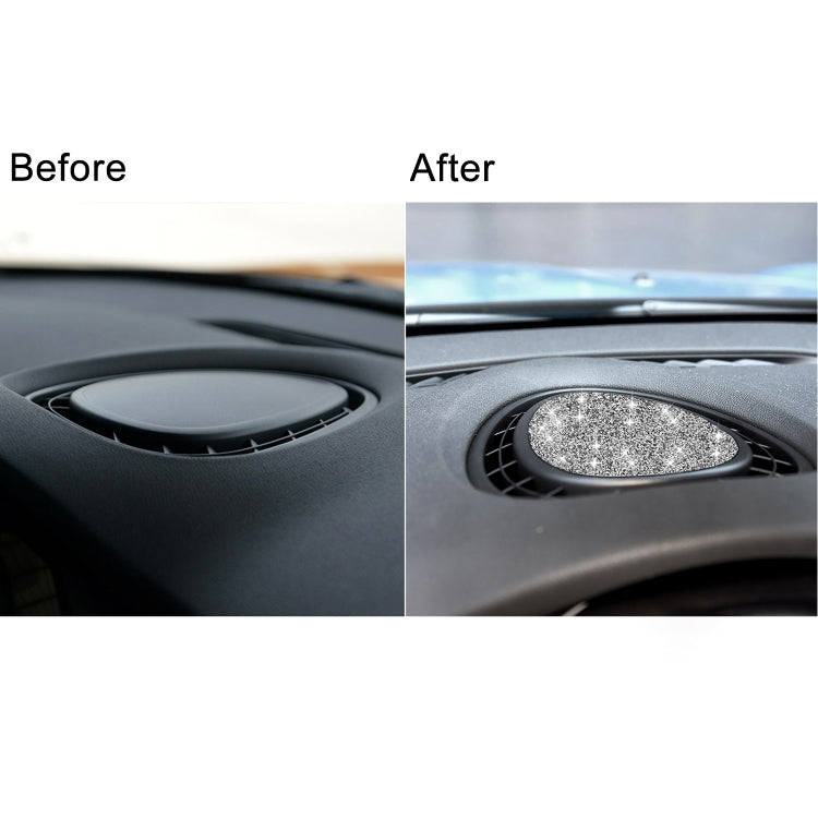 Car F Chassis Dashboard Diamond Decoration Sticker, For BMW Mini Cooper JCW One F56
