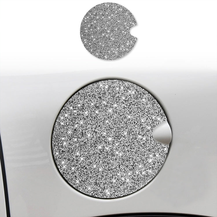 Car Fuel Tank Cap Diamond Decoration Sticker, For BMW Mini