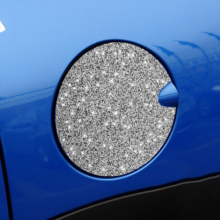 Car Fuel Tank Cap Diamond Decoration Sticker, For BMW Mini