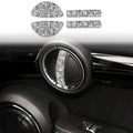 For BMW Mini Cooper Clubman Countryman  F55 4pcs Car F Chassis Door Handle Diamond Decoration Sticker, For BMW Mini Cooper Clubman Countryman F55