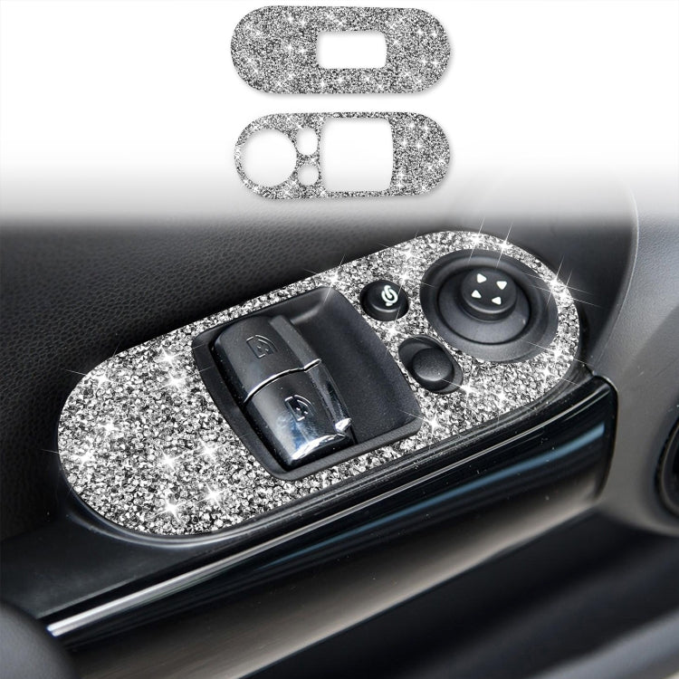 Car Lifting Panel Diamond Decoration Sticker, For BMW Mini F56