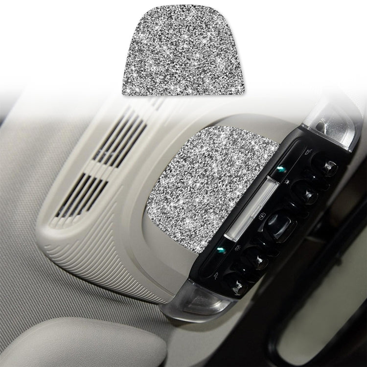 Car Reading Light Panel Diamond Decoration Sticker, For BMW Mini F55 / F56 / F60