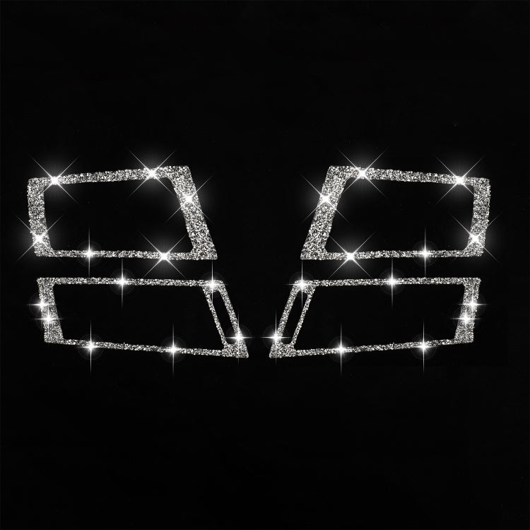 For BMW X5 E70 / X6 E71 2008-2013 Car Side Air Outlet Diamond Decoration Sticker, Side Air Outlet