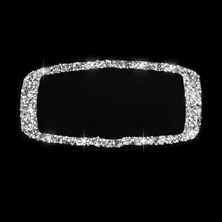 For BMW X5 E70 / X6 E71 2008-2013 Car Headlight Switch Frame Diamond Decoration Sticker, Headlight Switch Frame