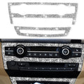 For BMW X5 E70 2008-2013 / X6 E71 2009-2014 Car Air Conditioner Set Diamond Decoration Sticker, Air Conditioner Set