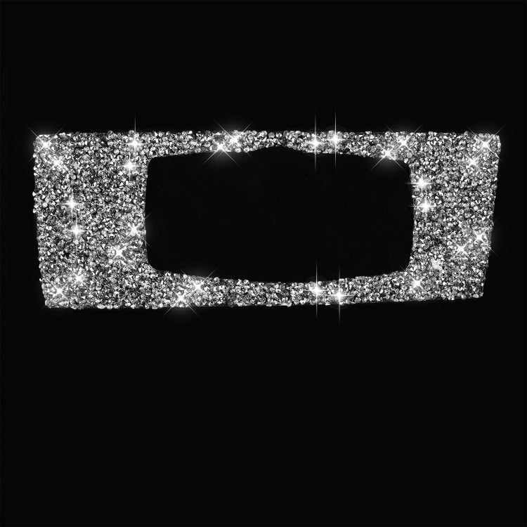 For BMW X5 E70 / X6 E71 2008-2013 Car Headlight Panel Diamond Decoration Sticker, Headlight Panel Right Drive, Headlight Panel Left Drive