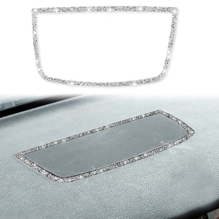 For BMW X5 E70 / X6 E71 2008-2013 Car Dashboard Horn Frame Diamond Decoration Sticker, Dashboard Horn Frame